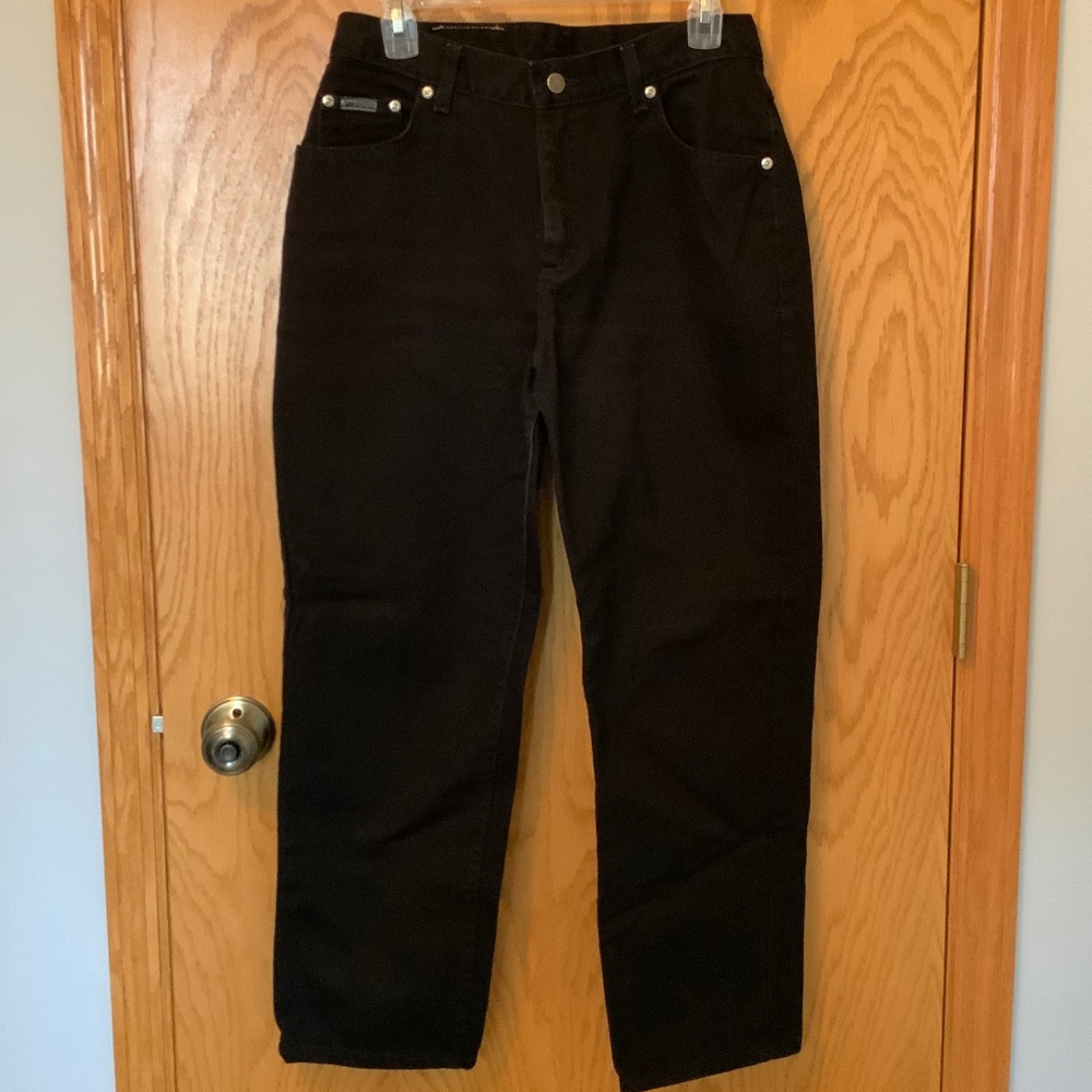 Lee Black Riveted Jeans